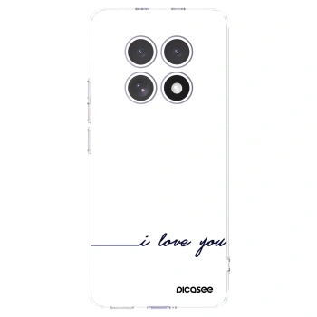 Picasee silikonový průhledný obal pro Xiaomi Redmi Note 15 - Miluji tě