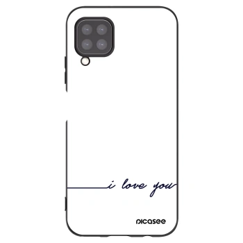 Picasee silikonový černý obal pro Huawei P40 Lite - Miluji tě
