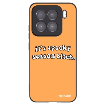 Picasee silikonový černý obal pro Xiaomi 15 - Spooky season