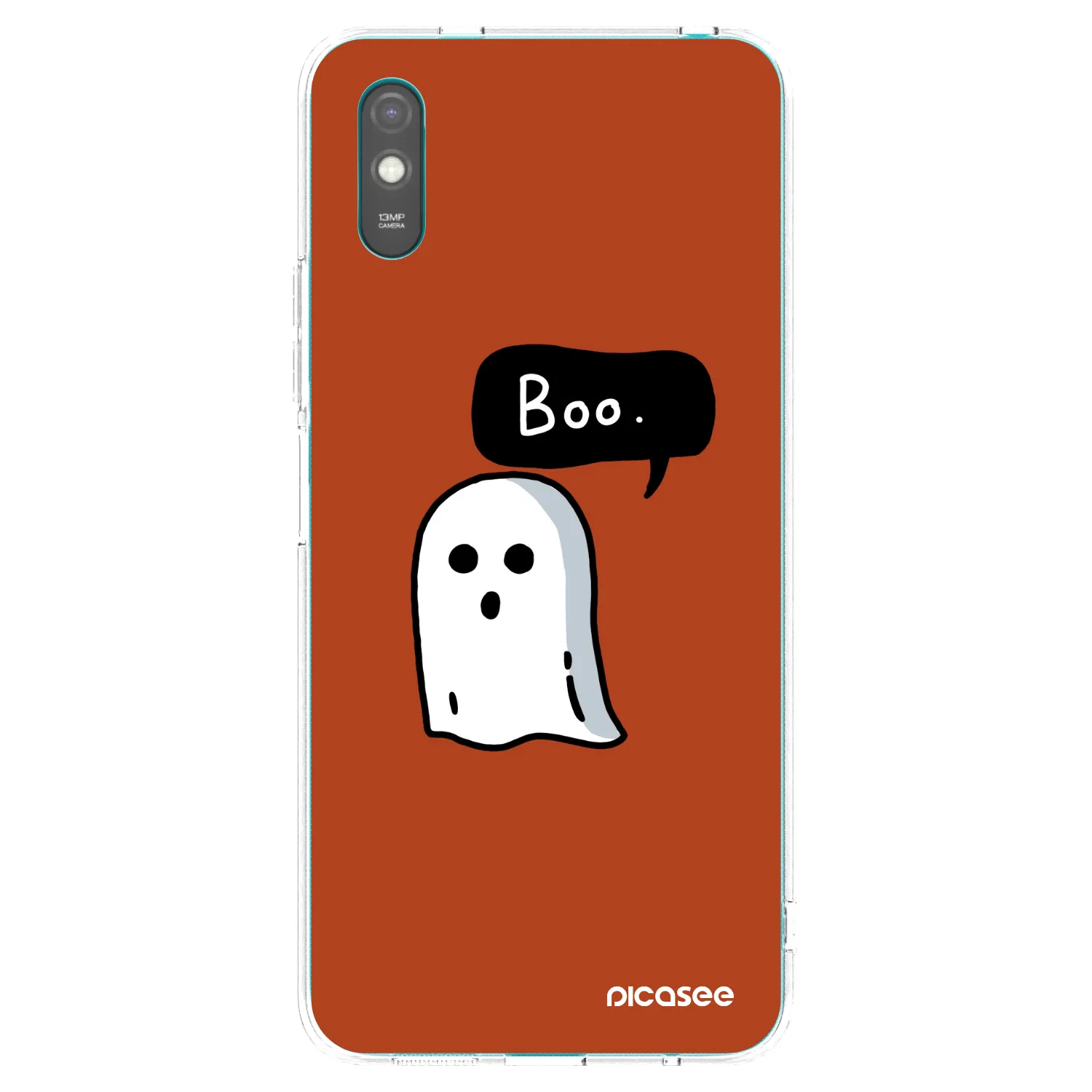 Picasee silikonový průhledný obal pro Xiaomi Redmi 9A - Boo