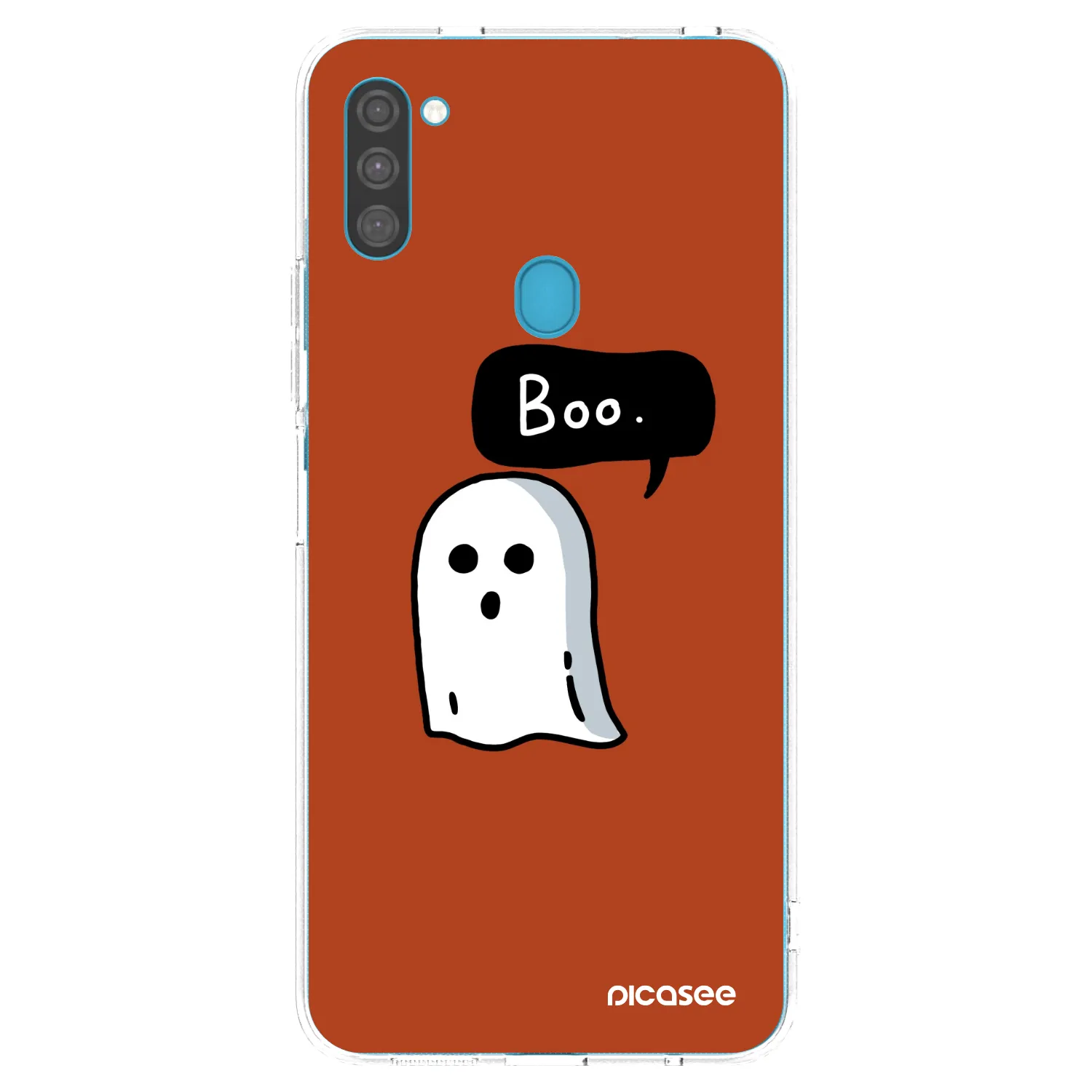Picasee silikonový průhledný obal pro Samsung Galaxy M11 - Boo