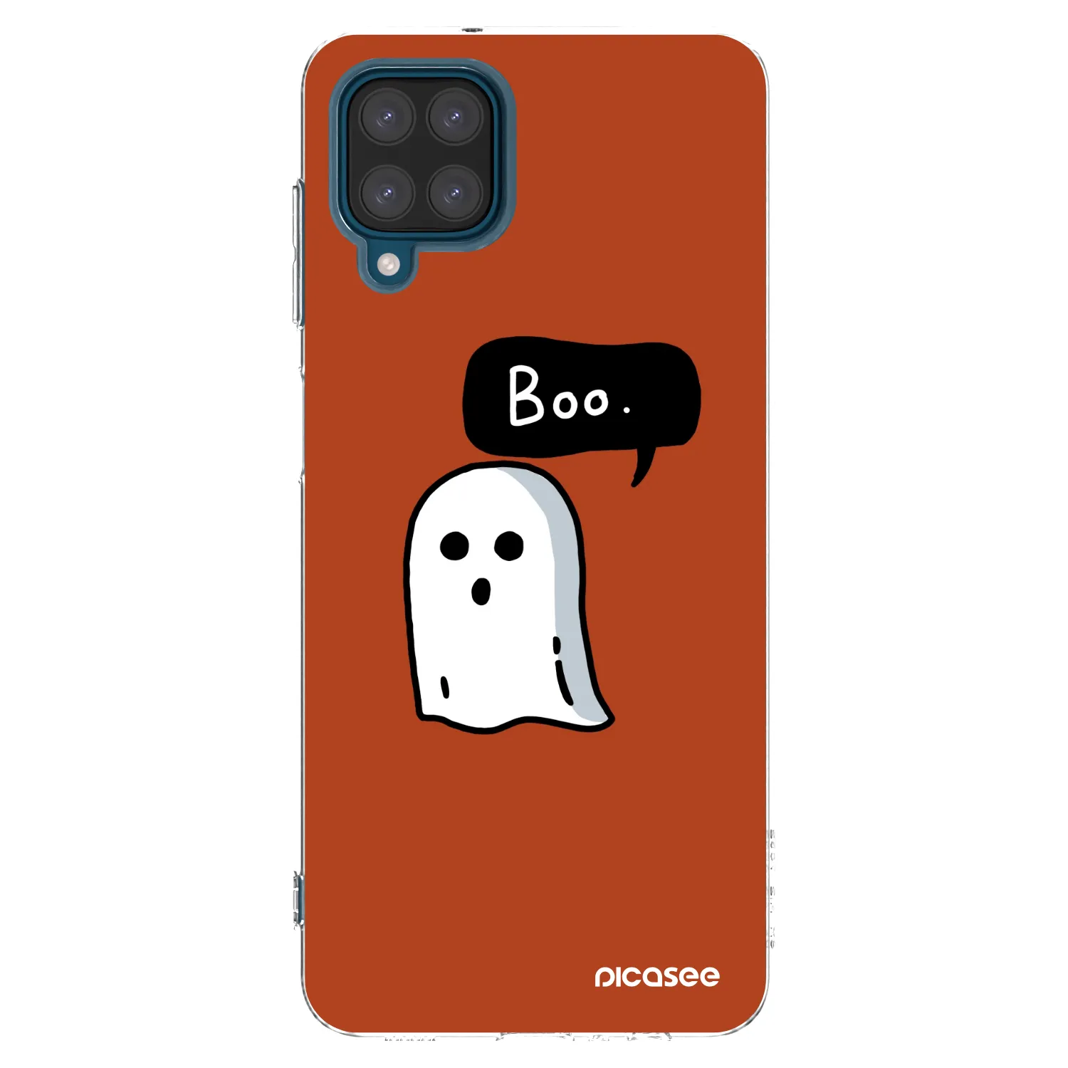 Picasee silikonový průhledný obal pro Samsung Galaxy A12 A125F - Boo