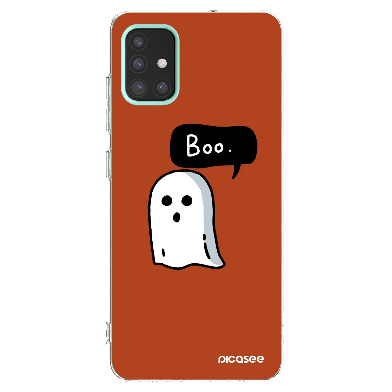 Picasee silikonový průhledný obal pro Samsung Galaxy M31s - Boo