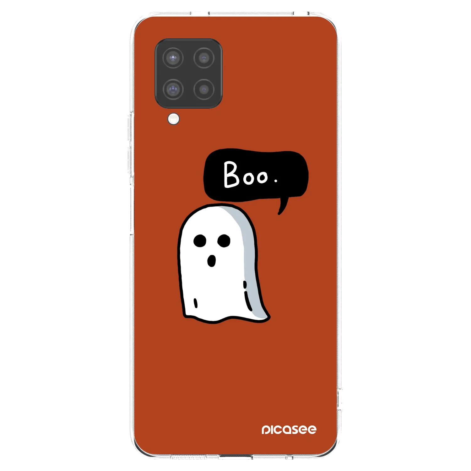 Picasee silikonový průhledný obal pro Samsung Galaxy A42 A426B - Boo