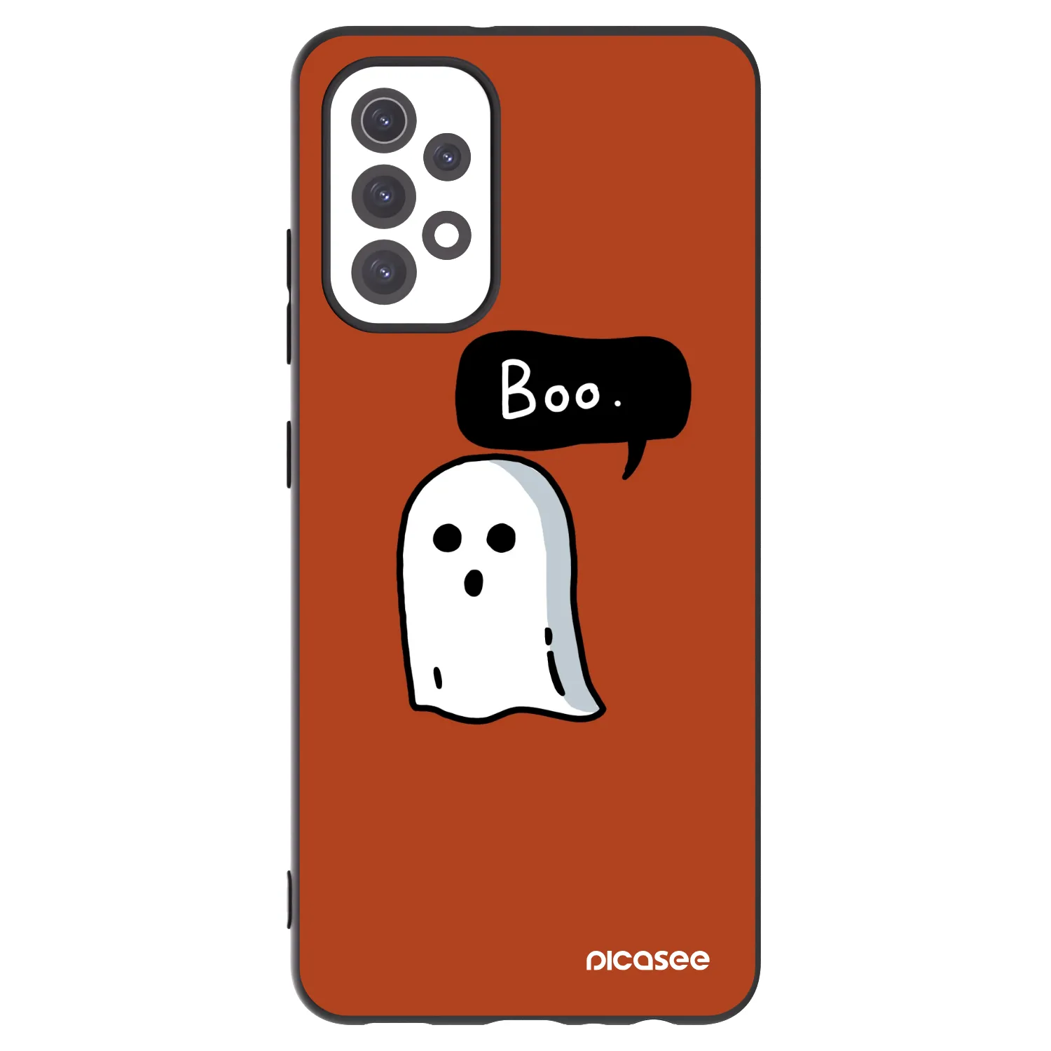 Picasee silikonový černý obal pro Samsung Galaxy A32 5G A326B - Boo