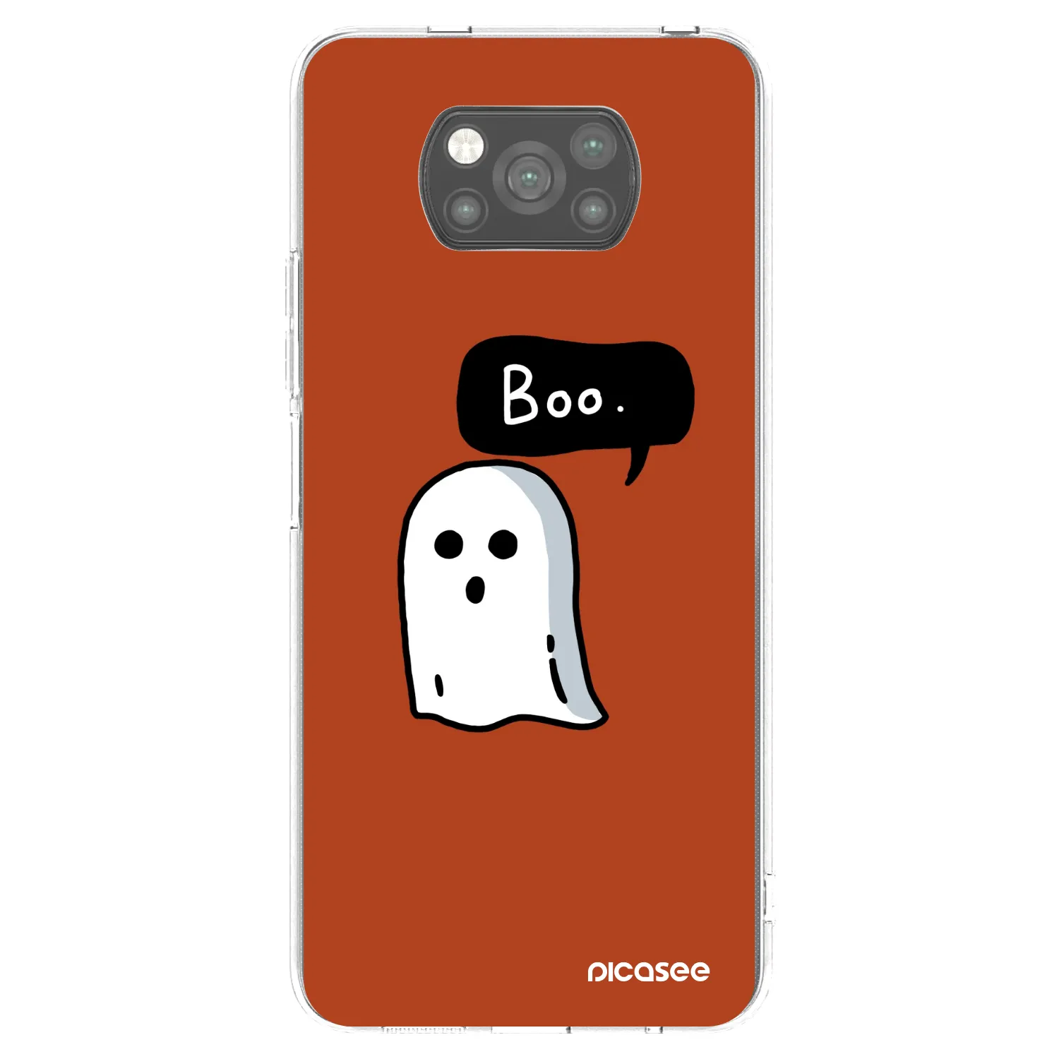 Picasee silikonový černý obal pro Xiaomi Poco X3 Pro - Boo