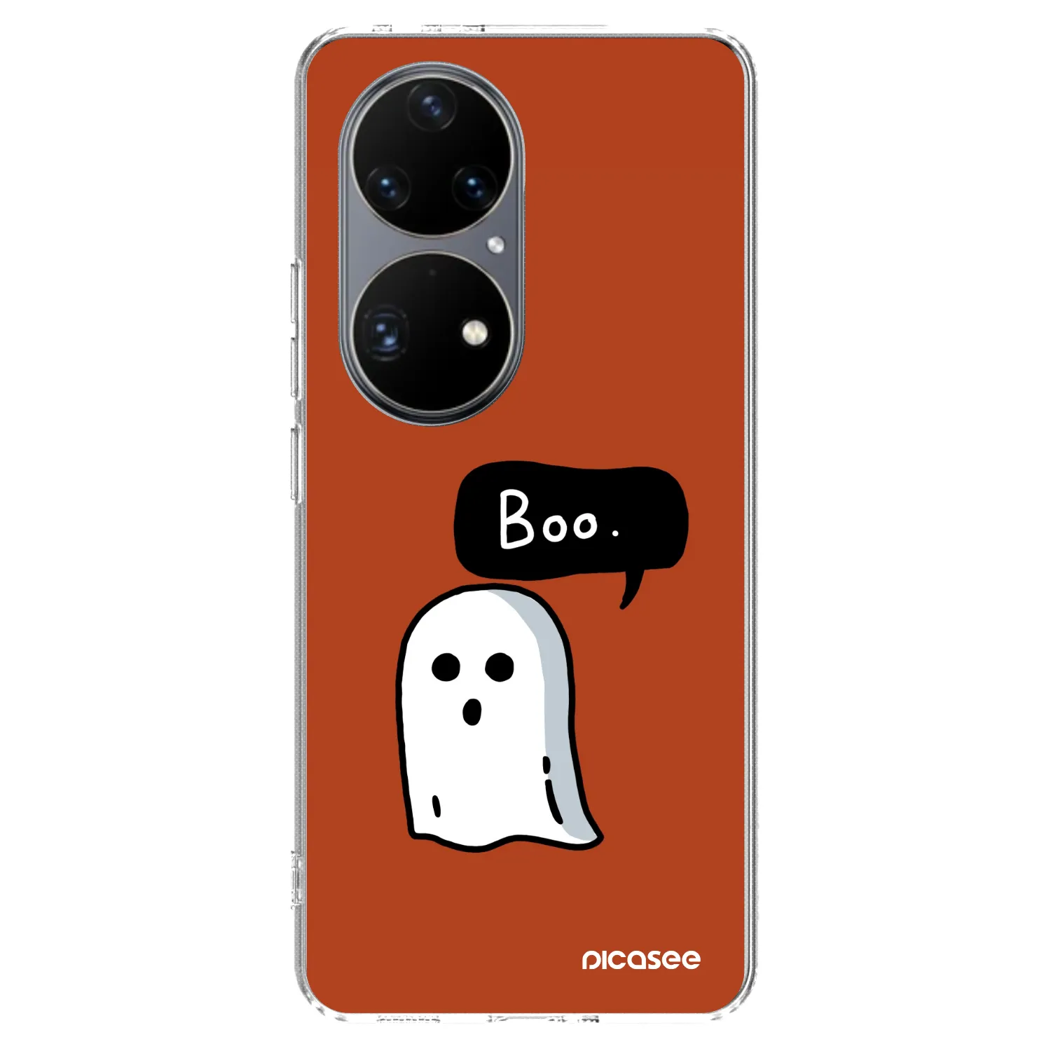 Picasee silikonový průhledný obal pro Huawei P50 - Boo