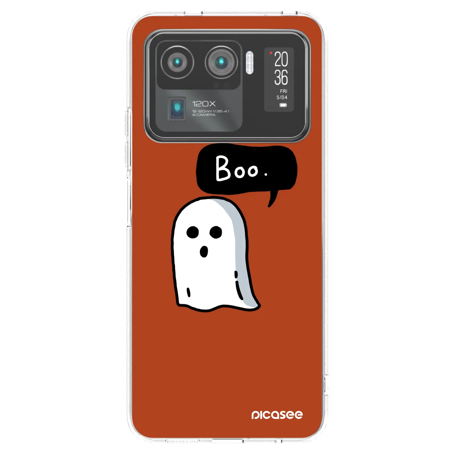 Picasee silikonový průhledný obal pro Xiaomi Mi 11 Ultra - Boo