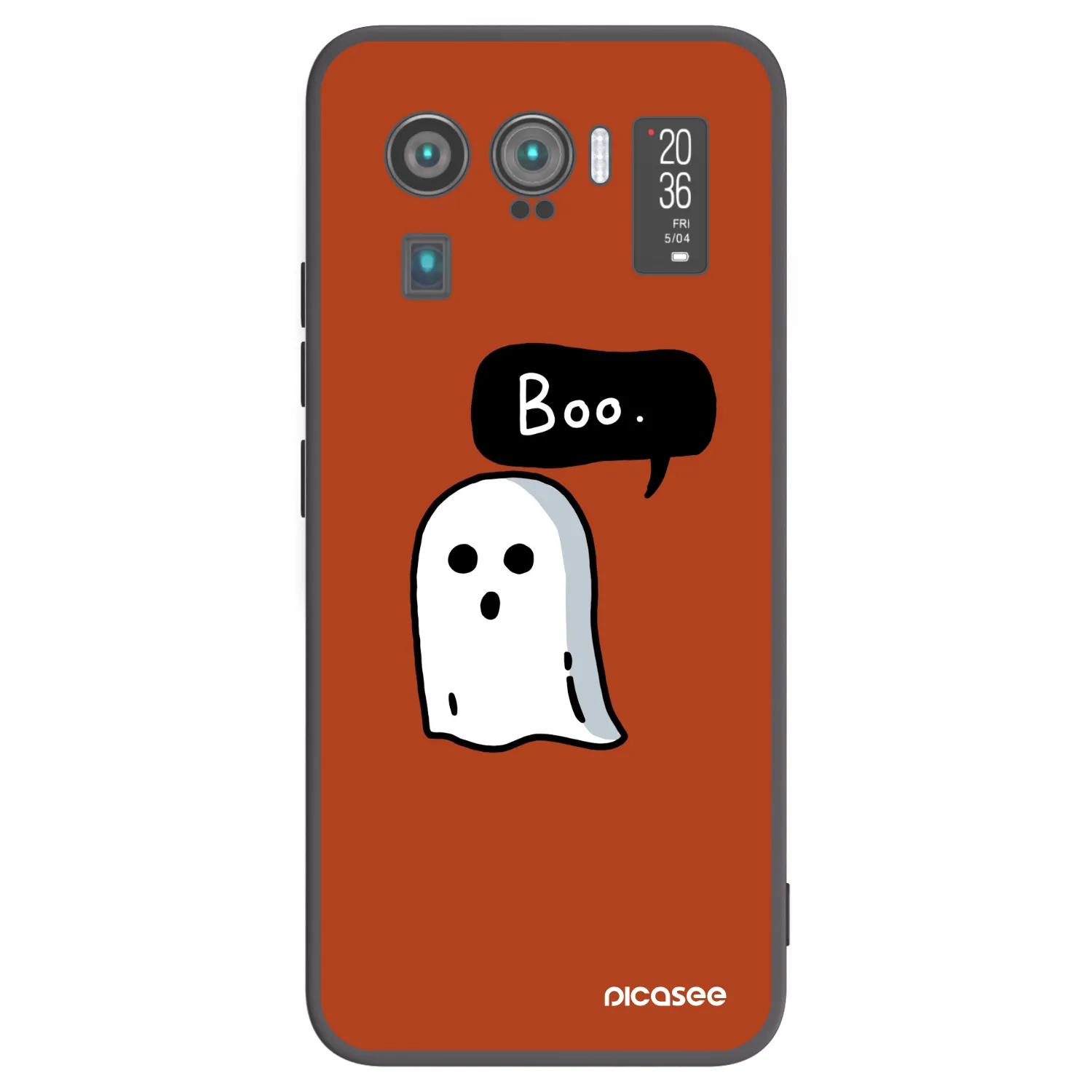 Picasee silikonový černý obal pro Xiaomi Mi 11 Ultra - Boo