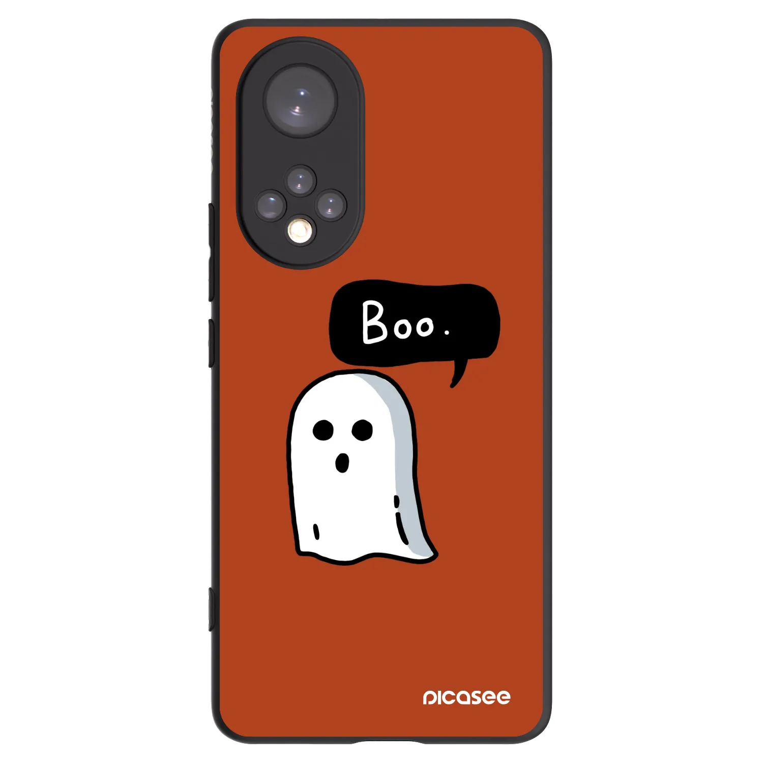 Picasee silikonový černý obal pro Honor 50 5G - Boo