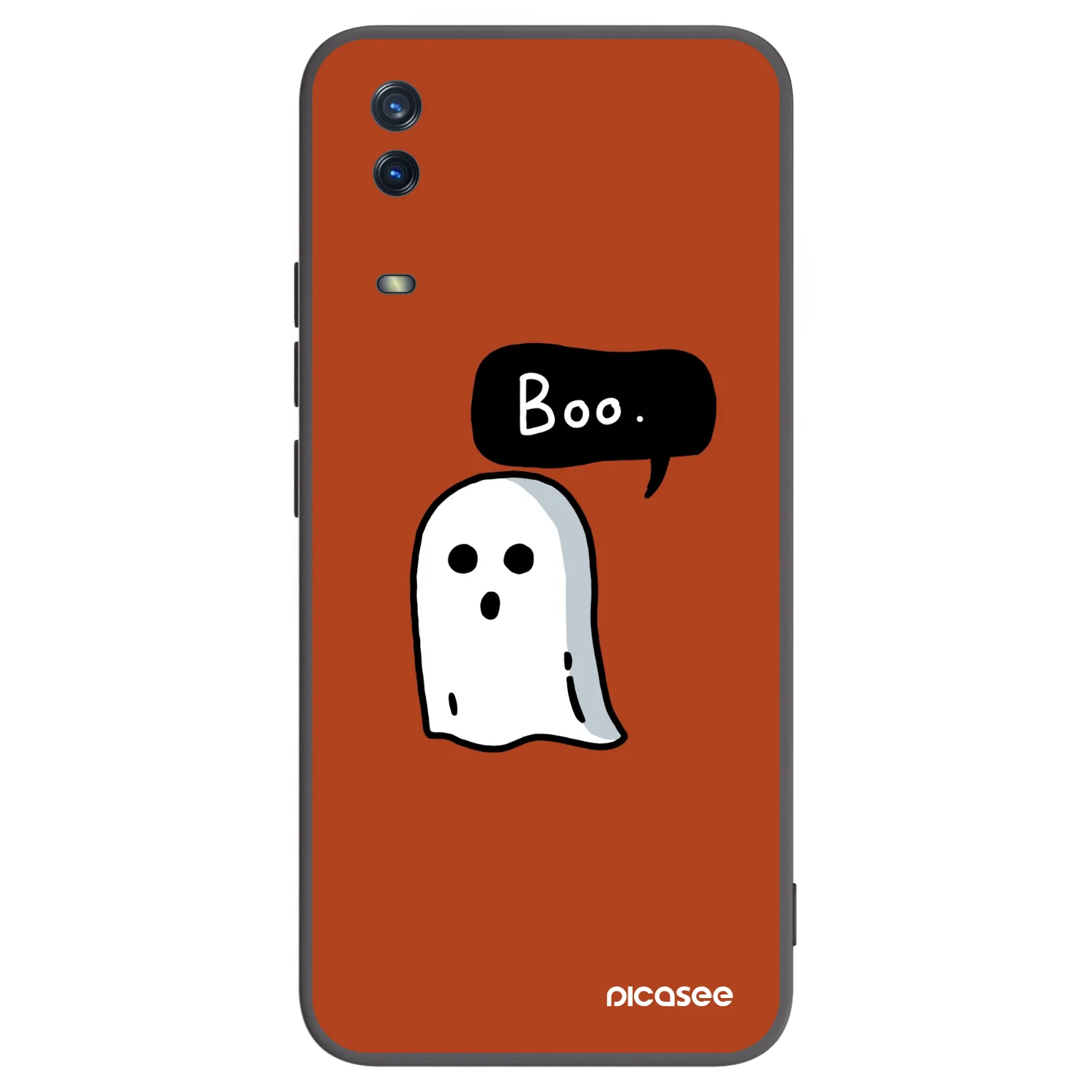 Picasee silikonový černý obal pro Vivo Y11s - Boo