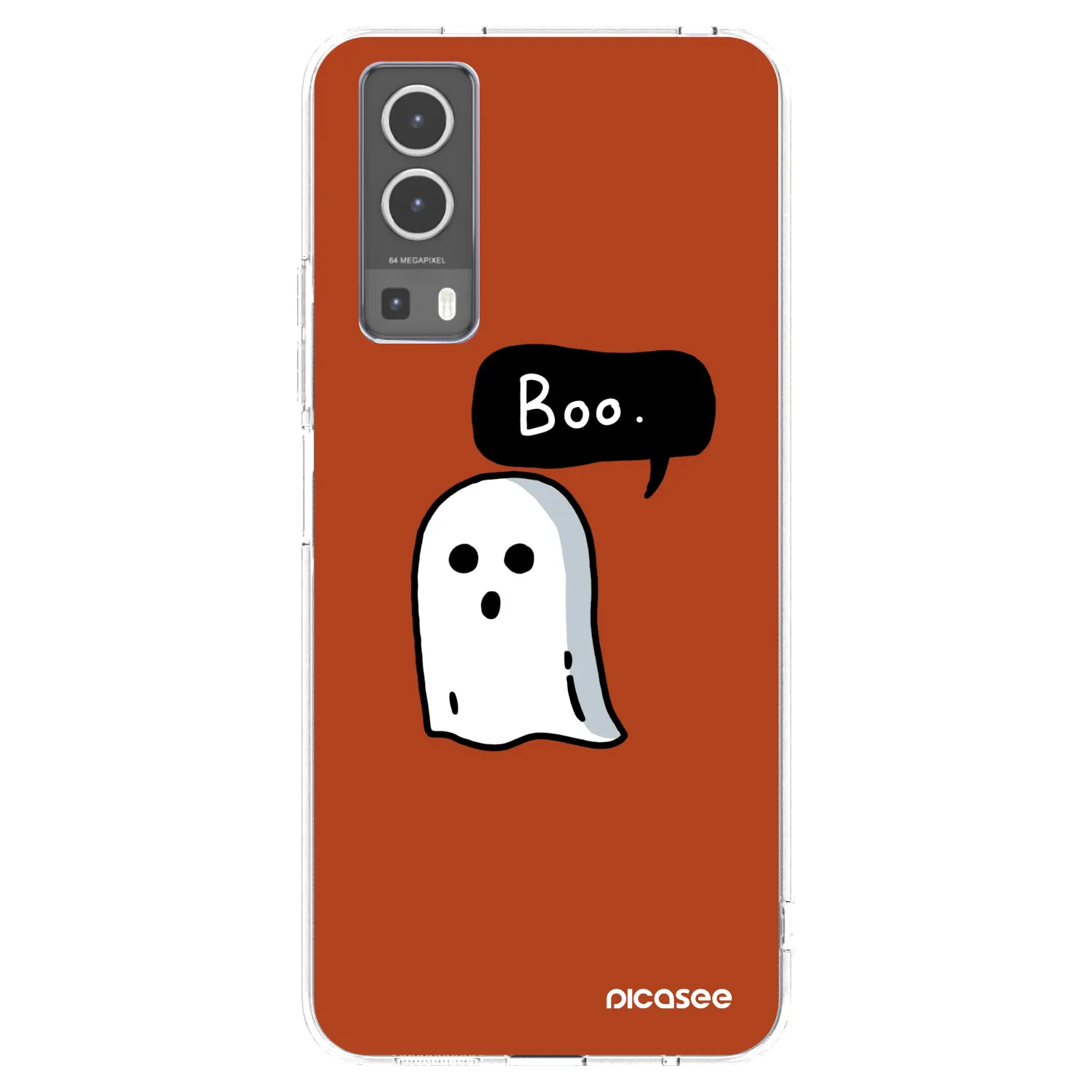 Picasee silikonový průhledný obal pro Vivo Y72 5G - Boo