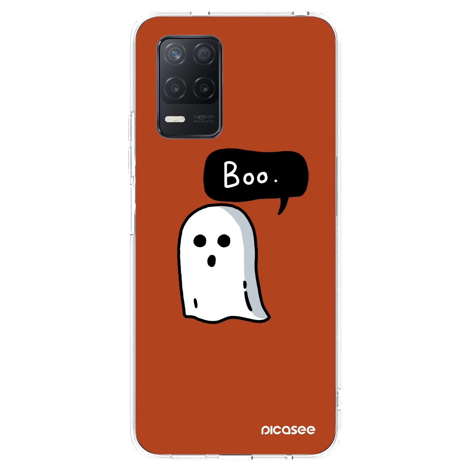 Picasee silikonový průhledný obal pro Realme 8 5G - Boo