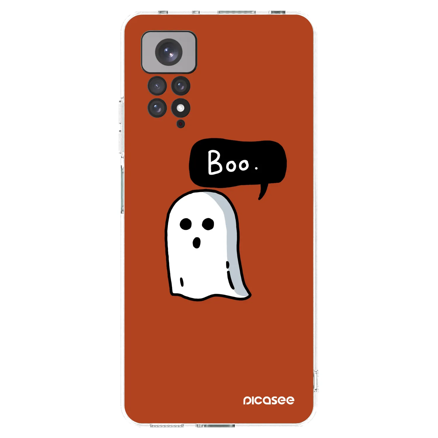 Picasee silikonový průhledný obal pro Xiaomi Redmi Note 11 - Boo