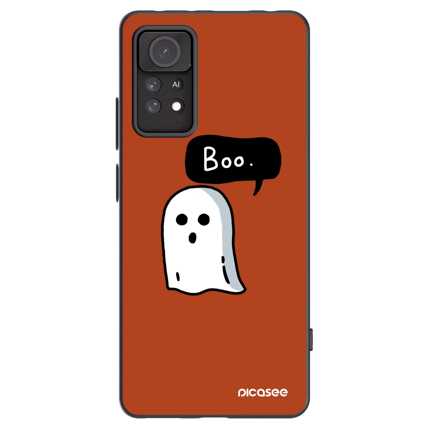Picasee silikonový černý obal pro Xiaomi Redmi Note 11 Pro - Boo
