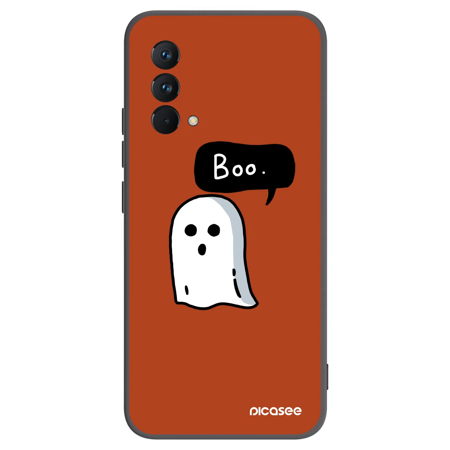 Picasee silikonový černý obal pro Realme GT Master Edition 5G - Boo