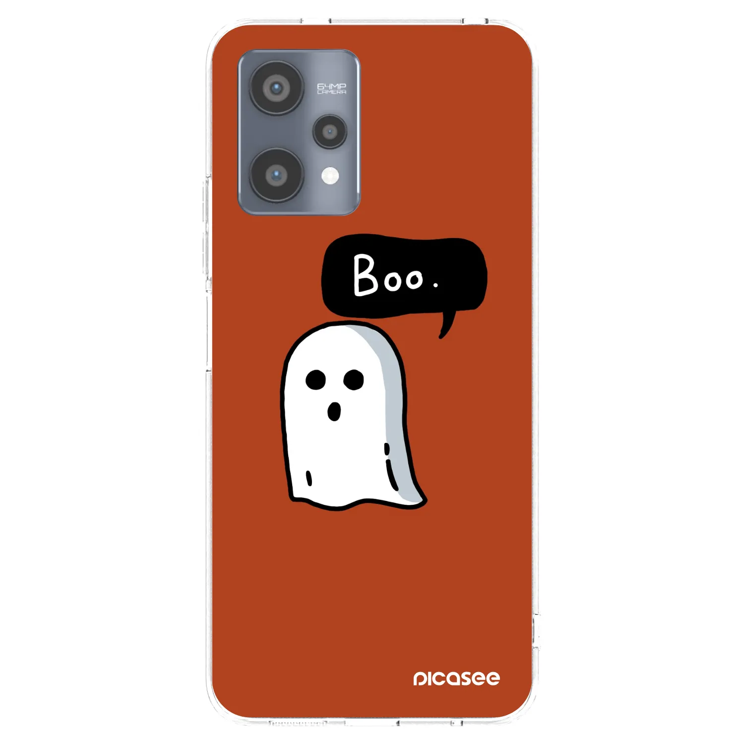 Picasee silikonový průhledný obal pro Realme 9 Pro 5G - Boo