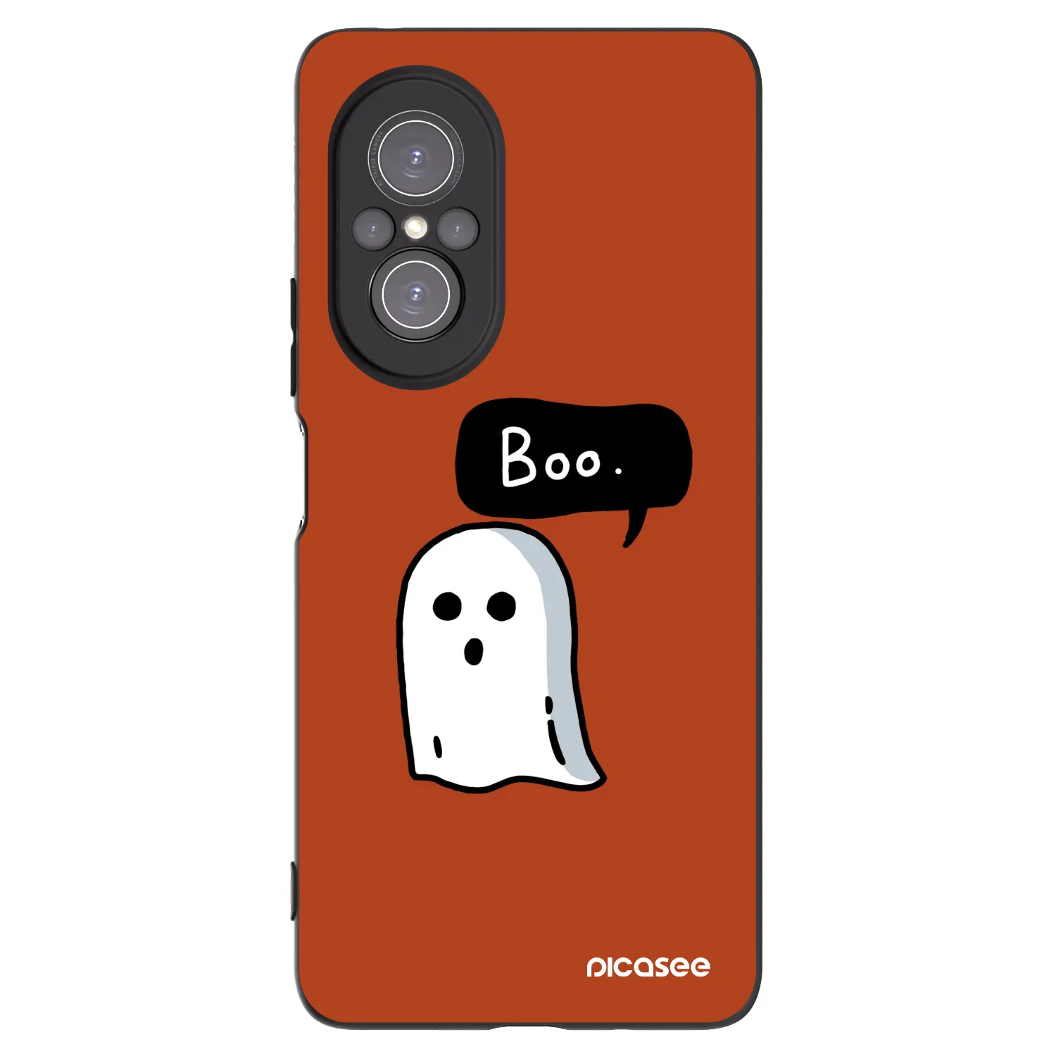 Picasee silikonový černý obal pro Huawei Nova 9 SE - Boo
