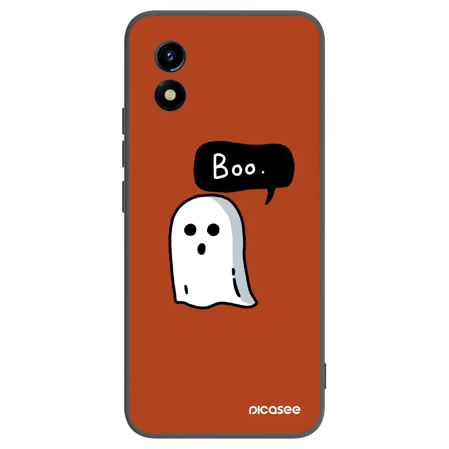 Picasee silikonový černý obal pro Vivo Y01 - Boo