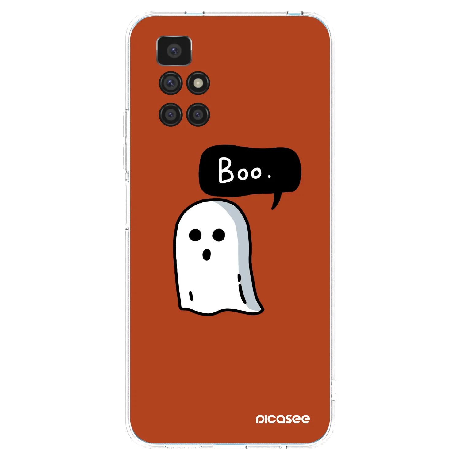 Picasee silikonový průhledný obal pro Xiaomi Redmi 10 (2022) - Boo
