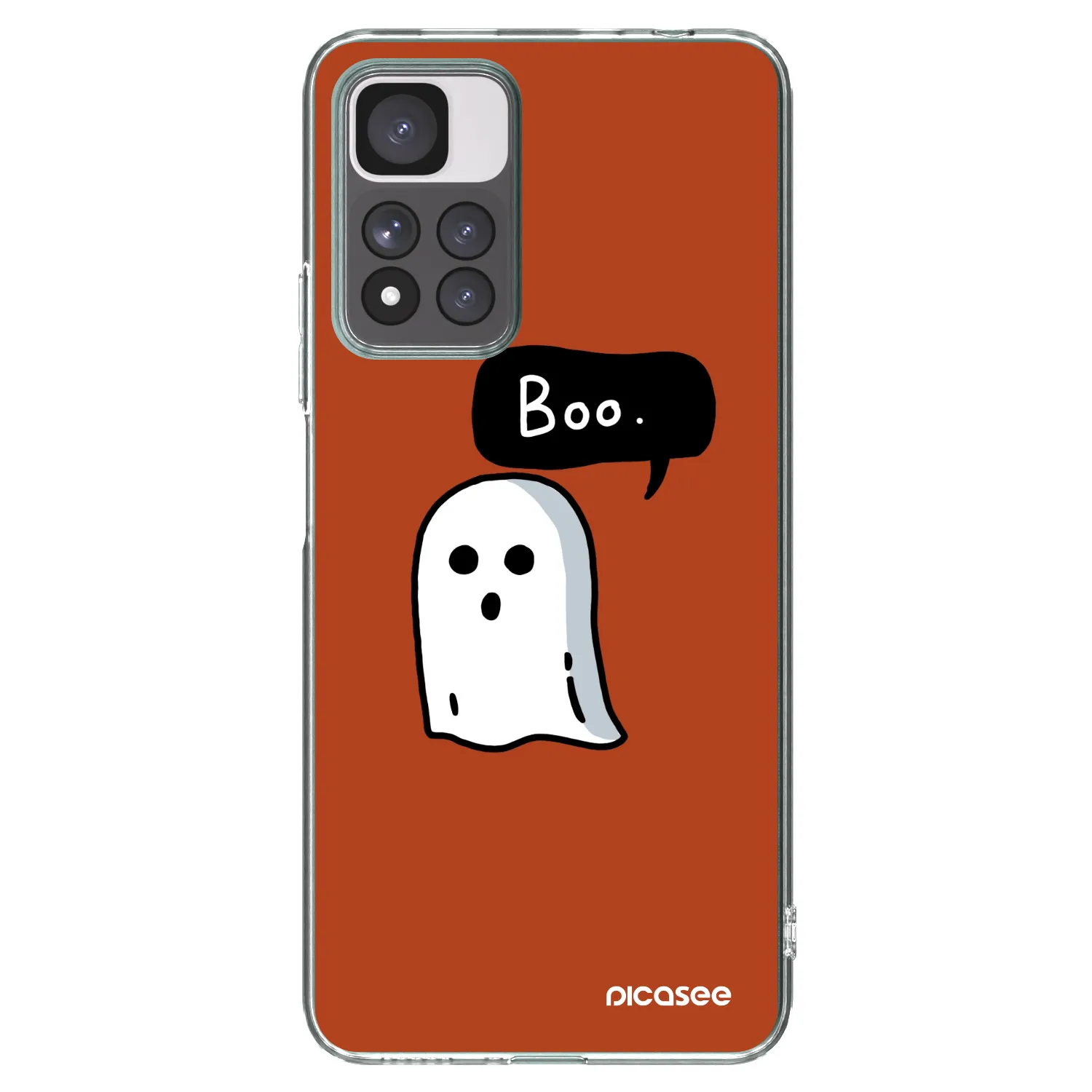 Picasee silikonový průhledný obal pro Xiaomi Redmi Note 11 Pro+ 5G - Boo