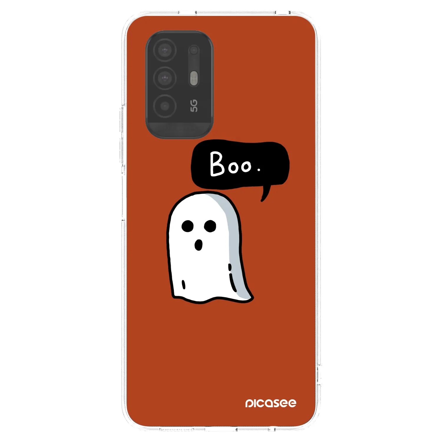 Picasee silikonový průhledný obal pro OPPO A94 5G - Boo