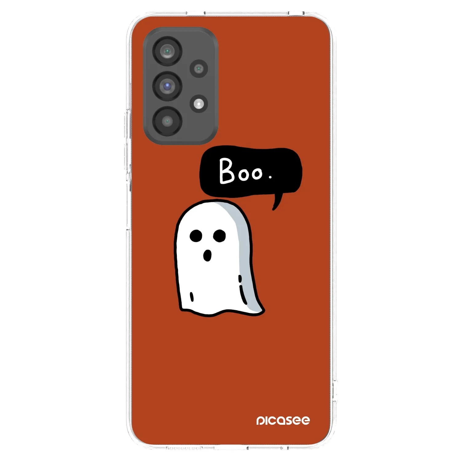 Picasee silikonový průhledný obal pro Samsung Galaxy A73 5G - Boo