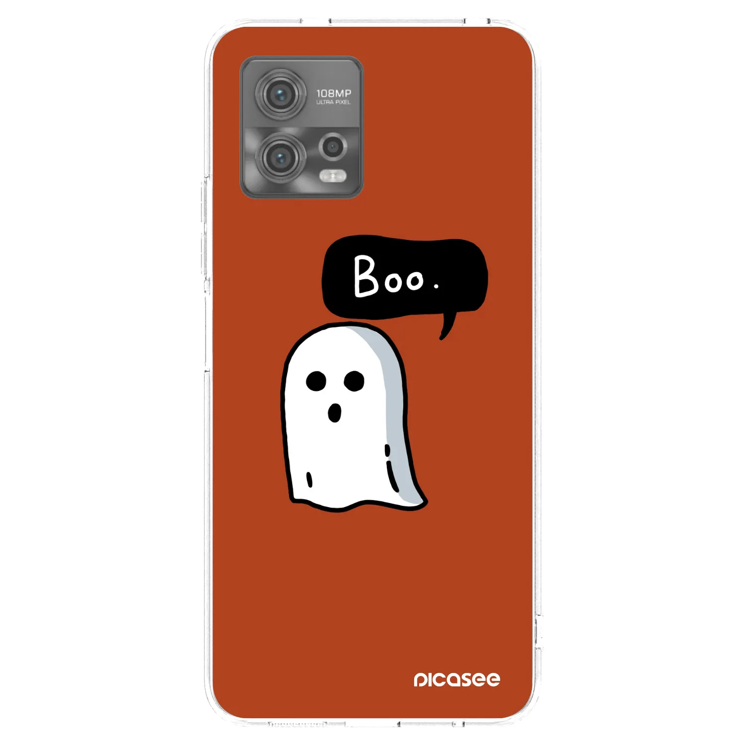 Picasee silikonový průhledný obal pro Motorola Moto G72 - Boo