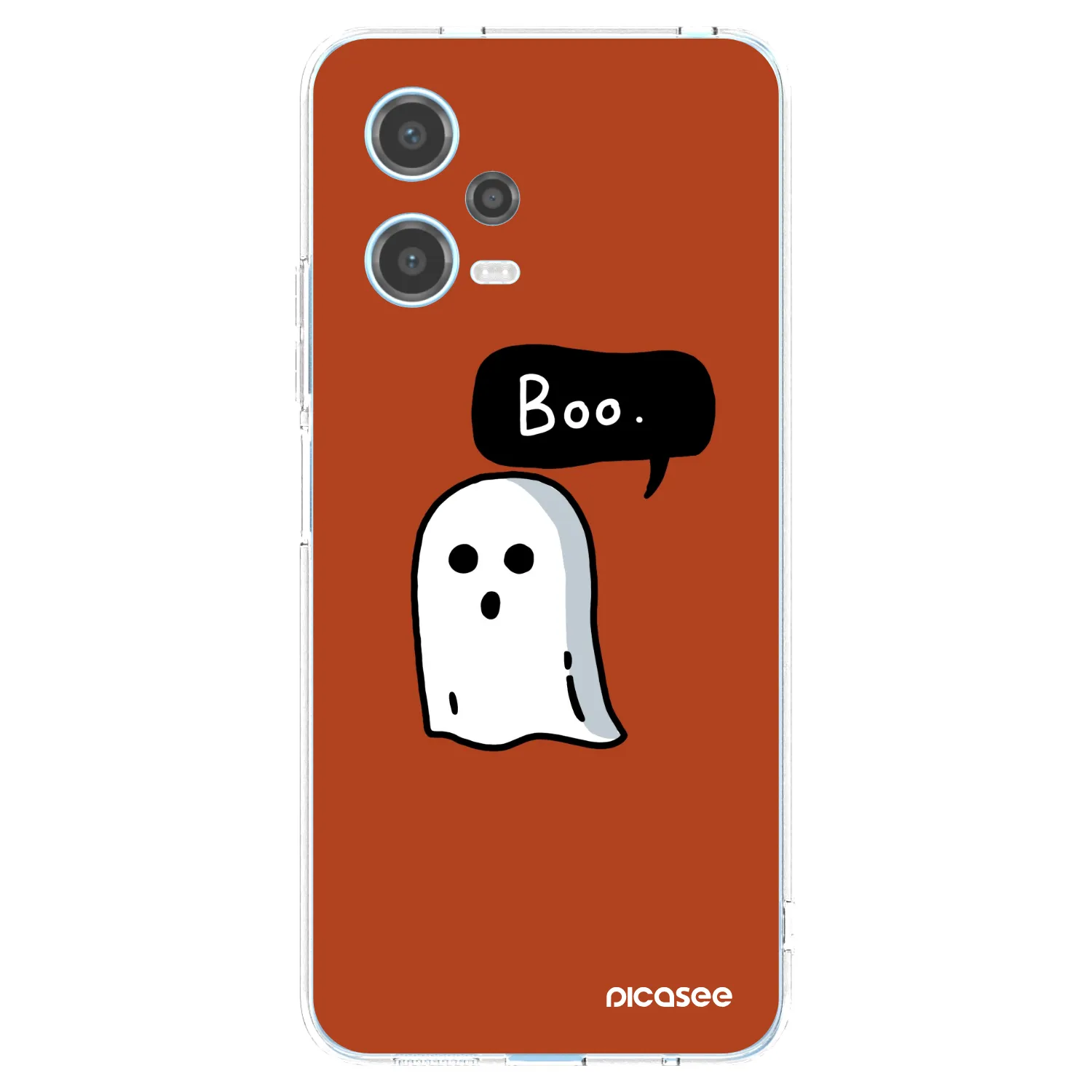 Picasee silikonový průhledný obal pro Xiaomi Redmi Note 12 5G - Boo