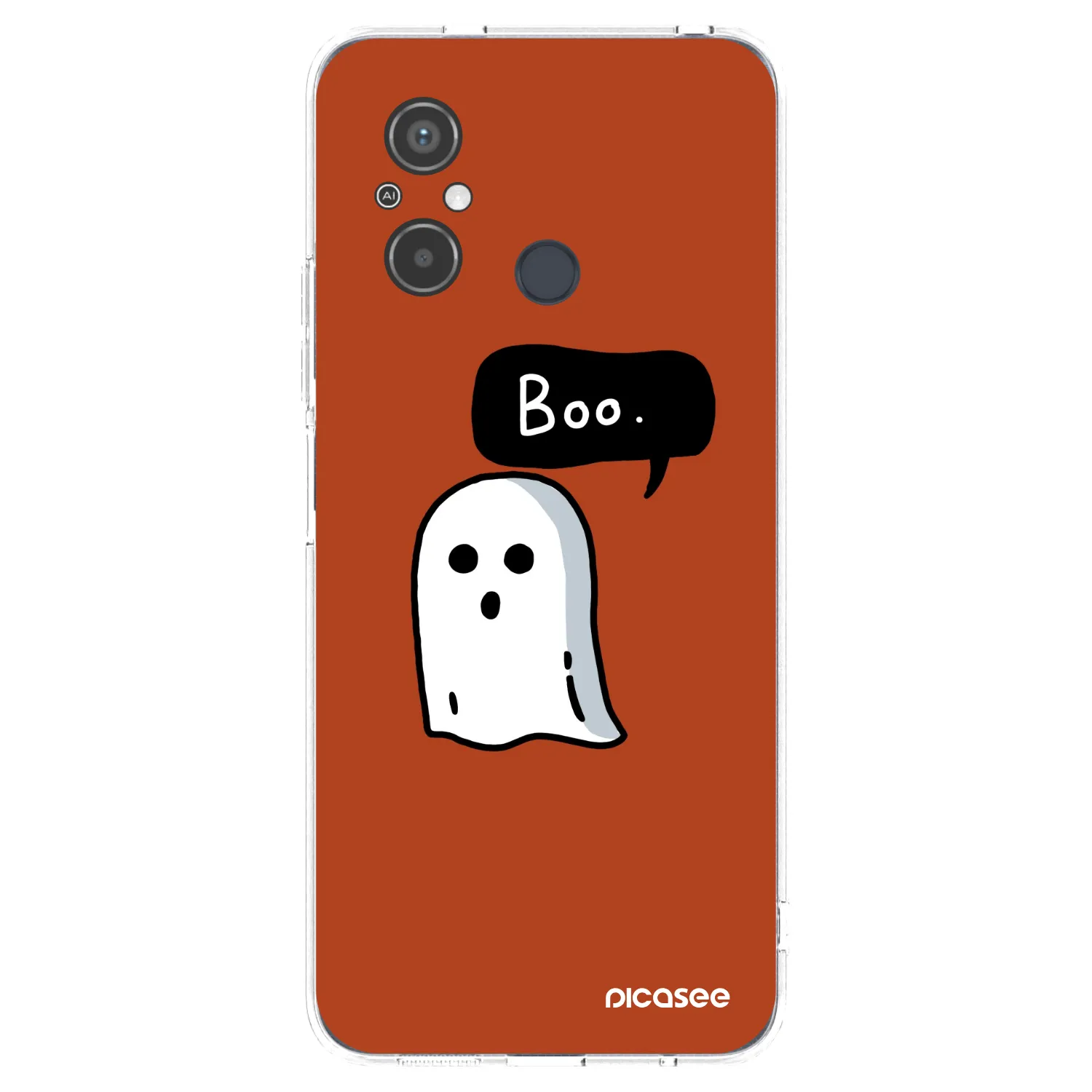 Picasee silikonový průhledný obal pro Xiaomi Redmi 12C - Boo
