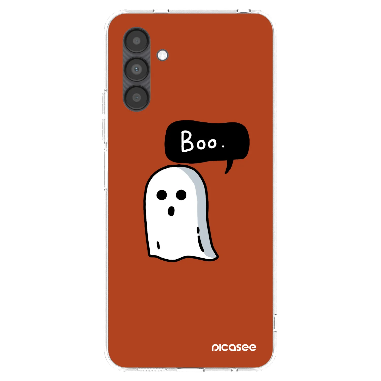 Picasee silikonový průhledný obal pro Samsung Galaxy A04s A047F - Boo