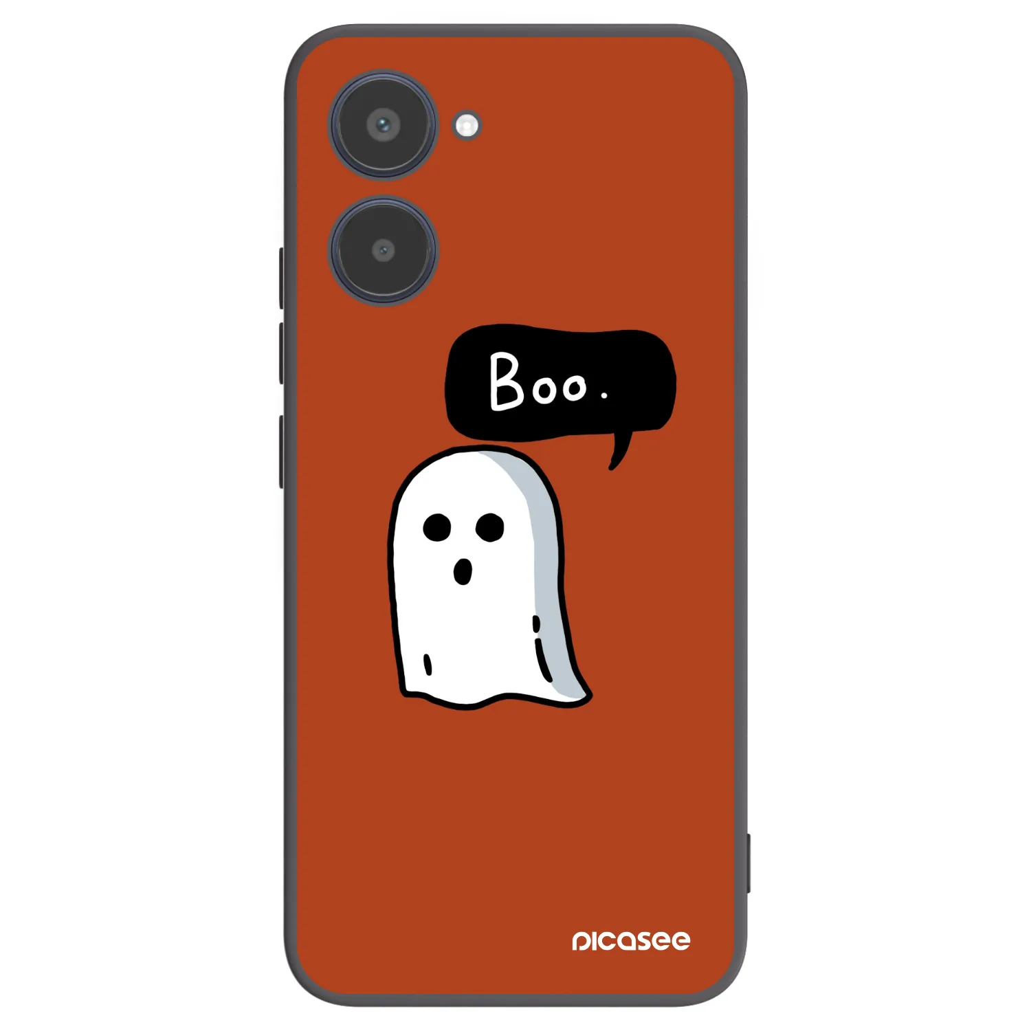 Picasee silikonový černý obal pro Realme 10 4G - Boo