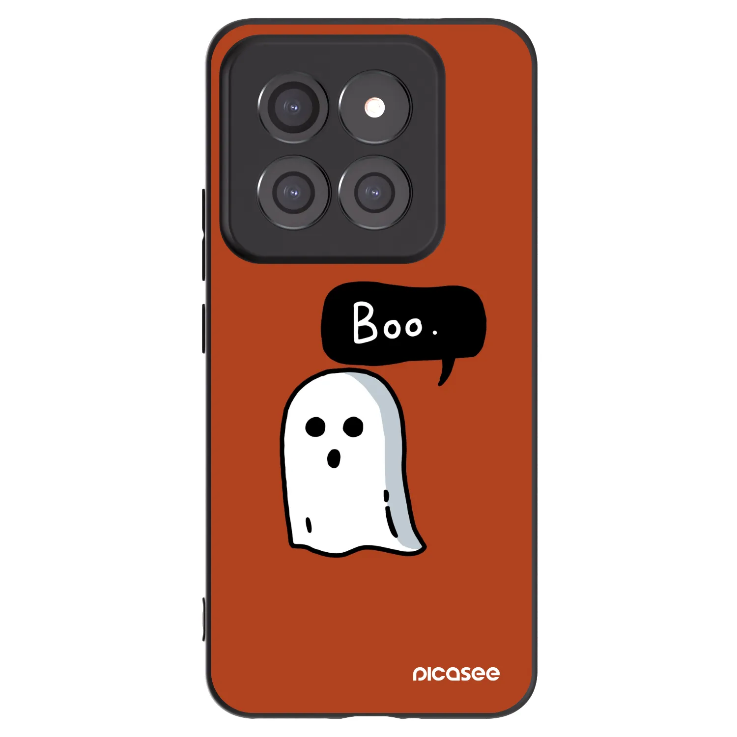 Picasee silikonový černý obal pro Xiaomi 14 Pro - Boo