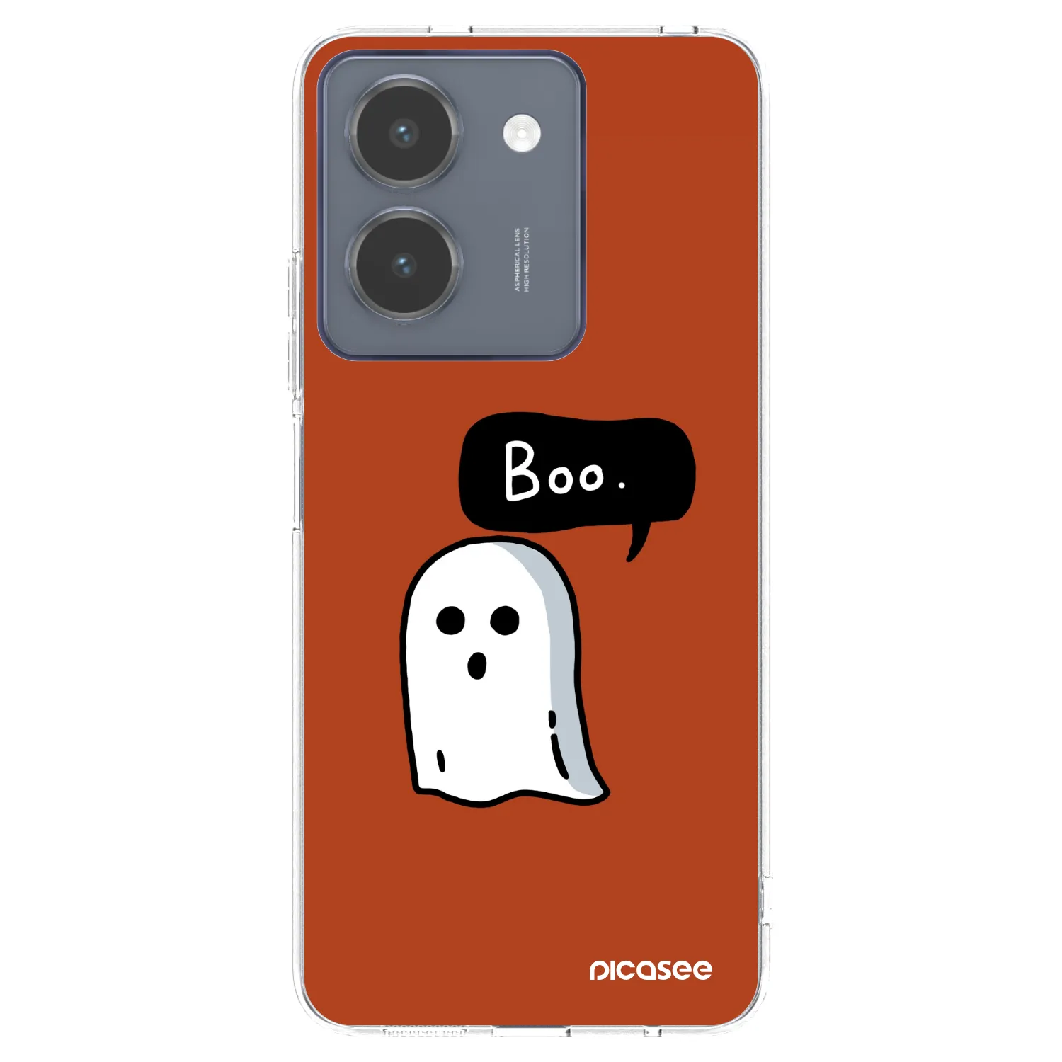 Picasee silikonový průhledný obal pro Vivo Y36 4G - Boo