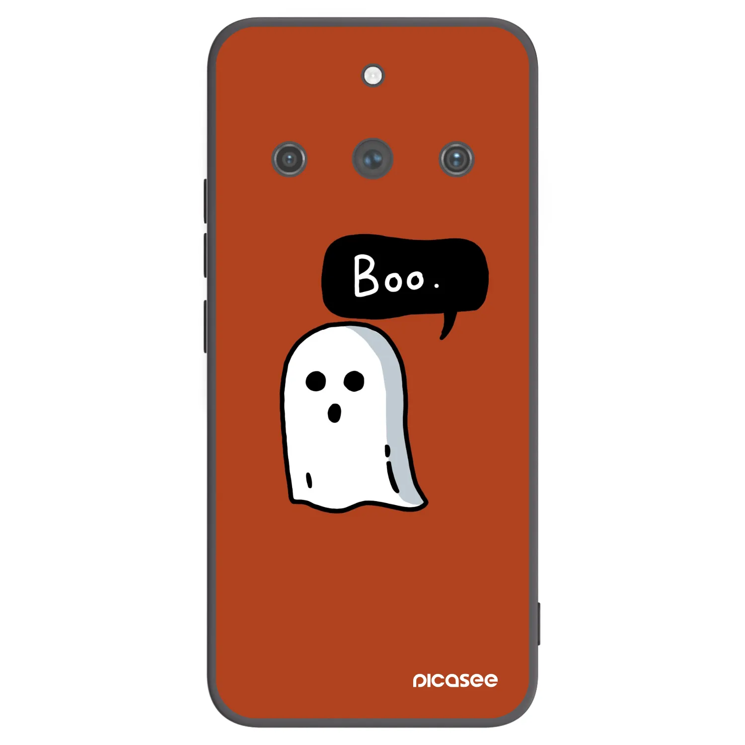 Picasee silikonový černý obal pro Realme 11 Pro+ - Boo