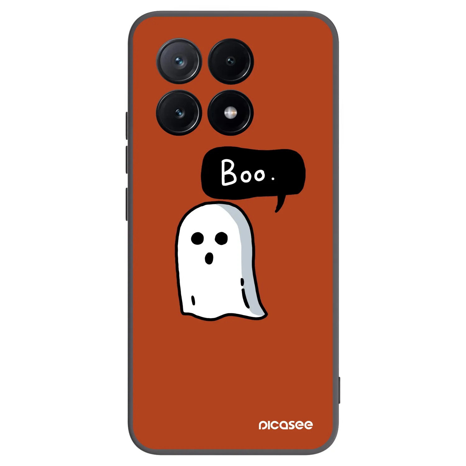 Picasee silikonový černý obal pro Xiaomi Poco X6 Pro - Boo