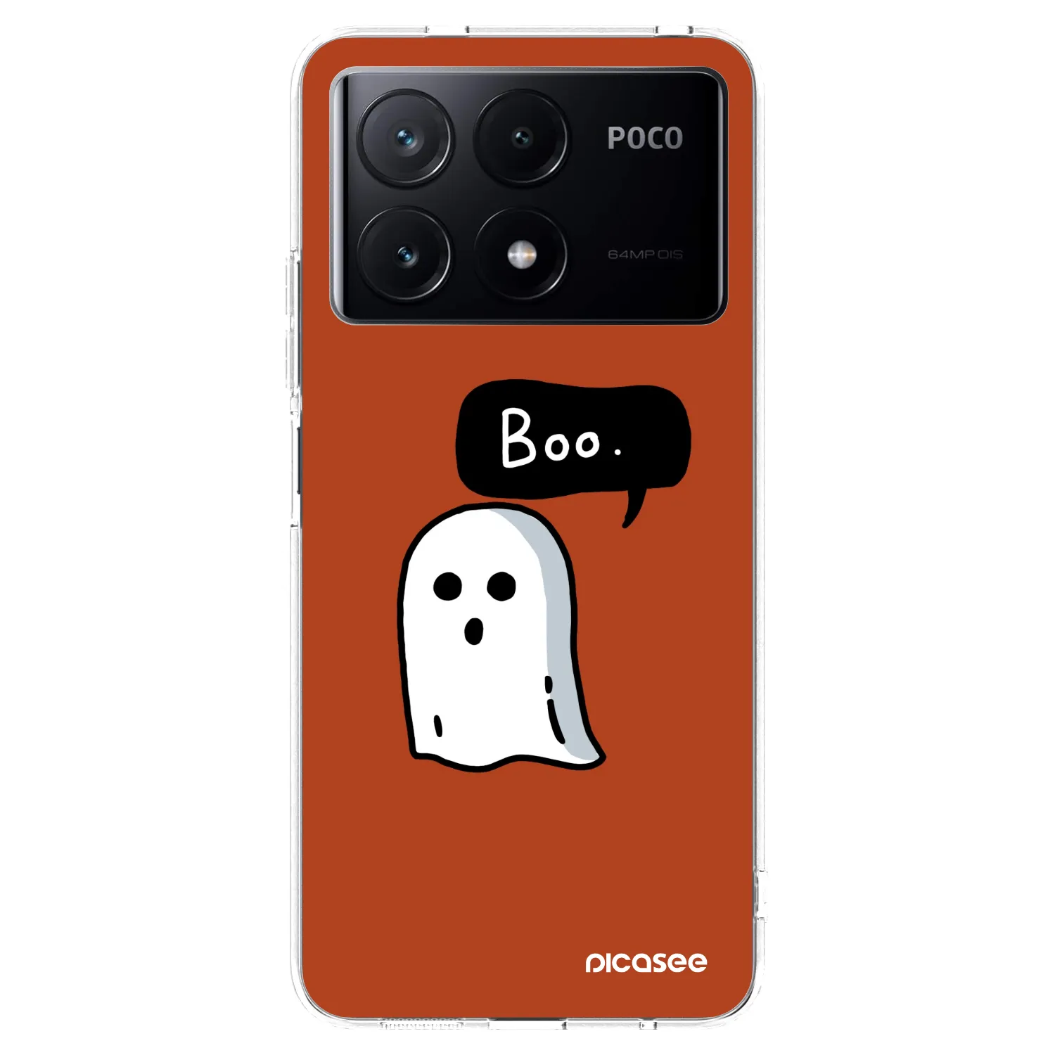 Picasee silikonový průhledný obal pro Xiaomi Poco X6 Pro - Boo