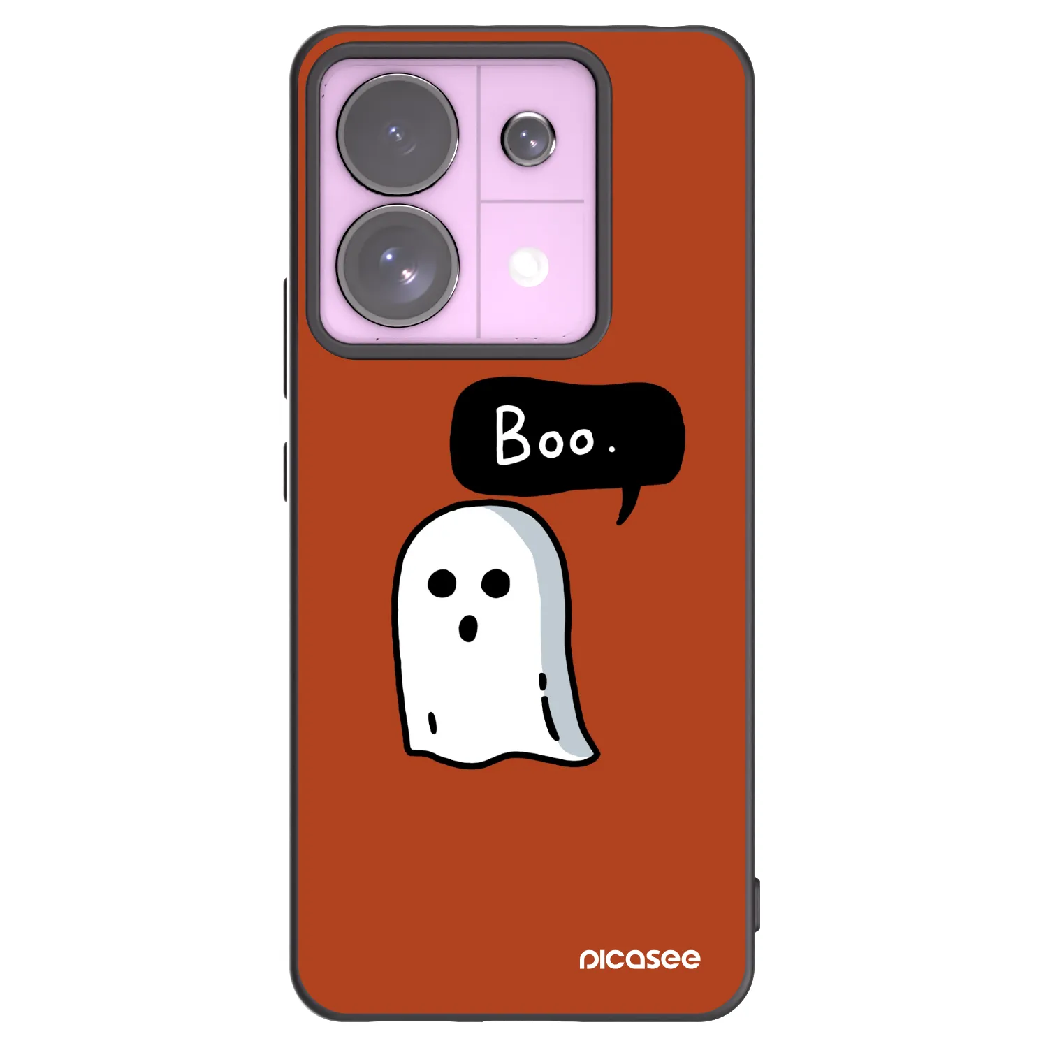 Picasee silikonový černý obal pro Xiaomi Redmi Note 13 Pro 5G - Boo