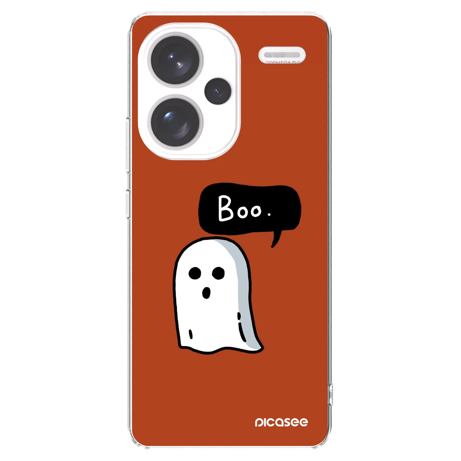 Picasee silikonový průhledný obal pro Xiaomi Redmi Note 13 Pro+ 5G - Boo