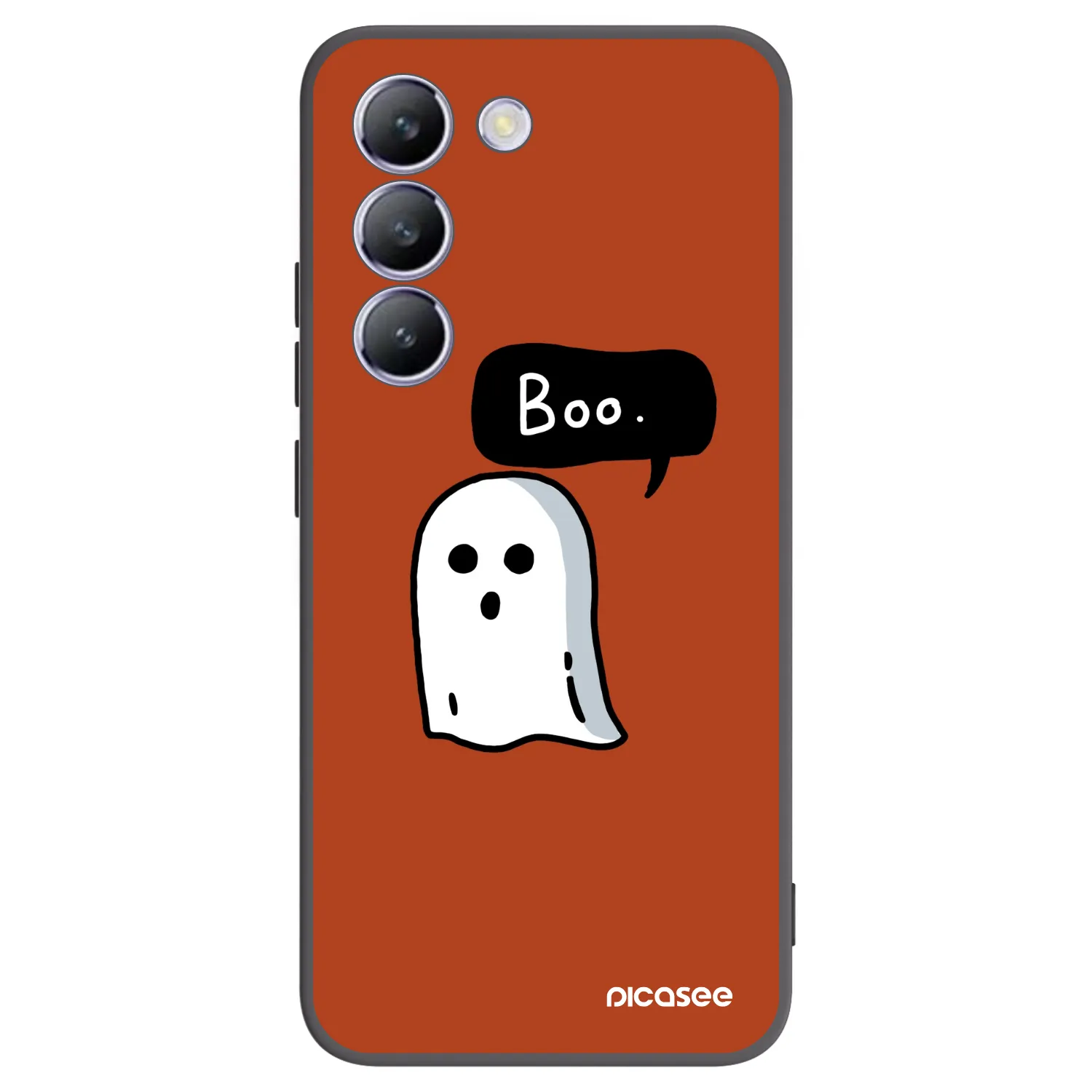 Picasee silikonový černý obal pro Vivo V40 SE 5G - Boo