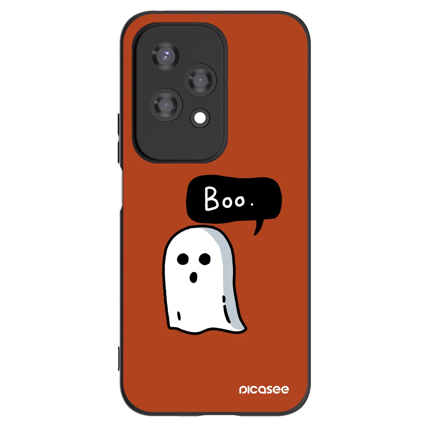 Picasee silikonový černý obal pro Honor 200 Lite - Boo