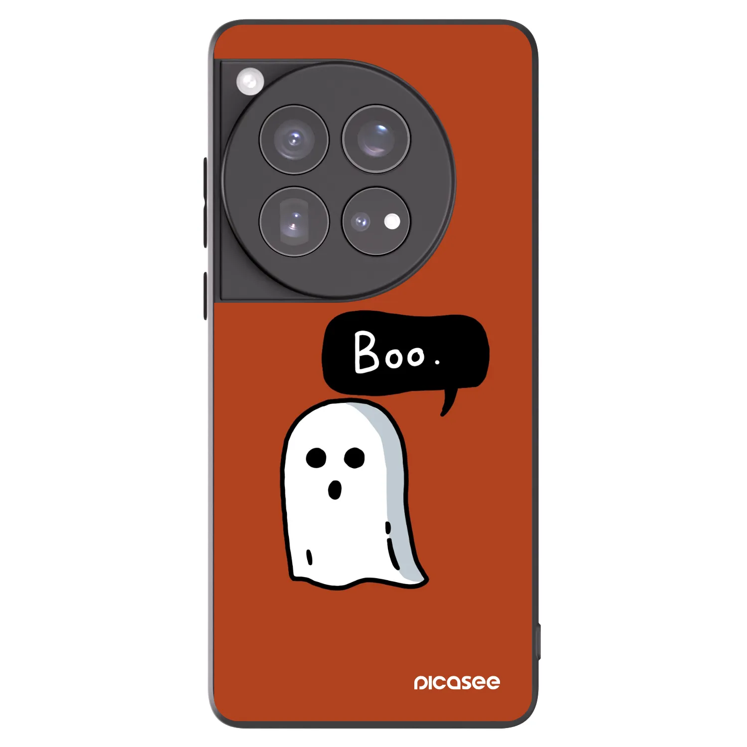 Picasee silikonový černý obal pro OnePlus 12 5G - Boo
