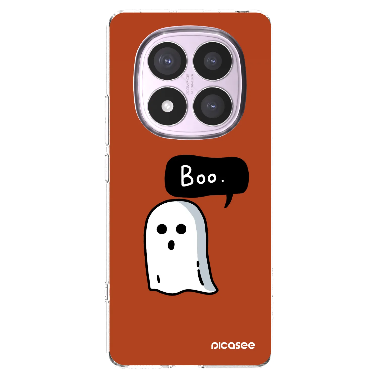 Picasee silikonový průhledný obal pro Xiaomi Redmi Note 14 Pro 5G - Boo