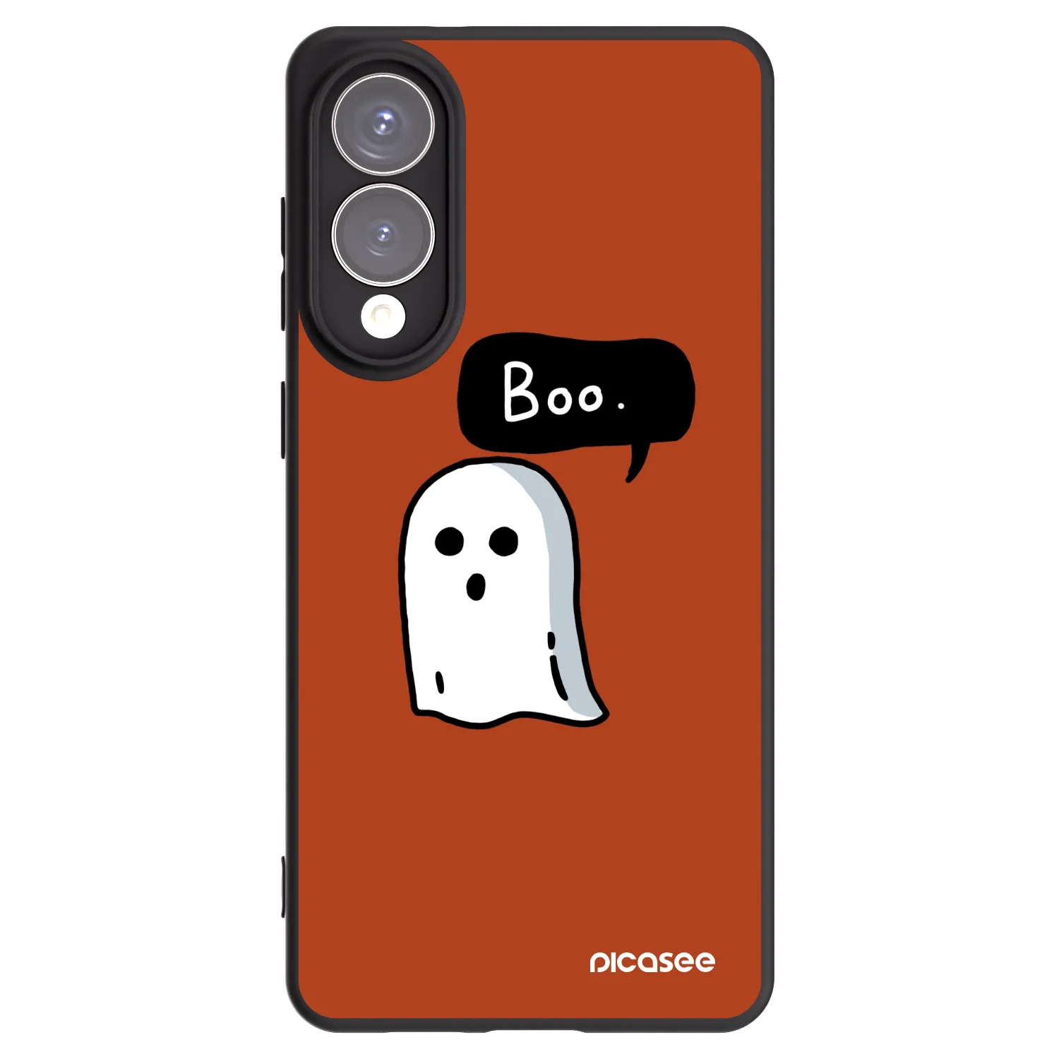 Picasee silikonový černý obal pro Samsung Galaxy S25 Edge 5G - Boo
