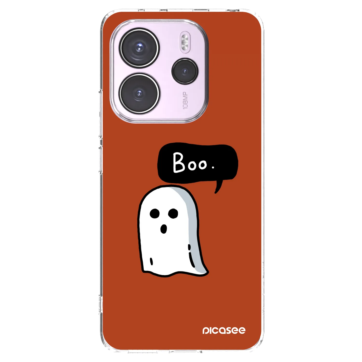 Picasee silikonový průhledný obal pro Xiaomi Redmi Note 14 4G - Boo