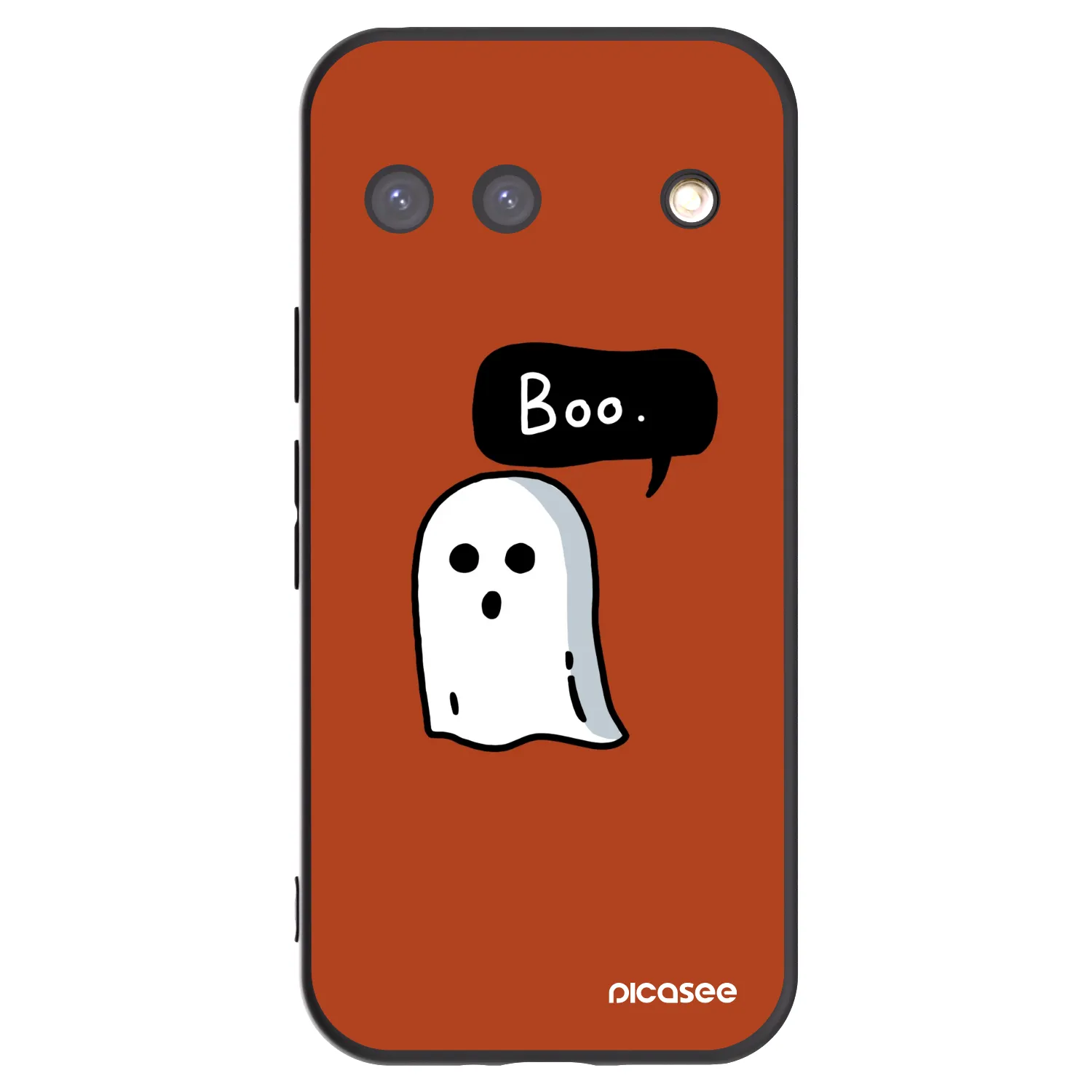 Picasee silikonový černý obal pro Google Pixel 9 - Boo