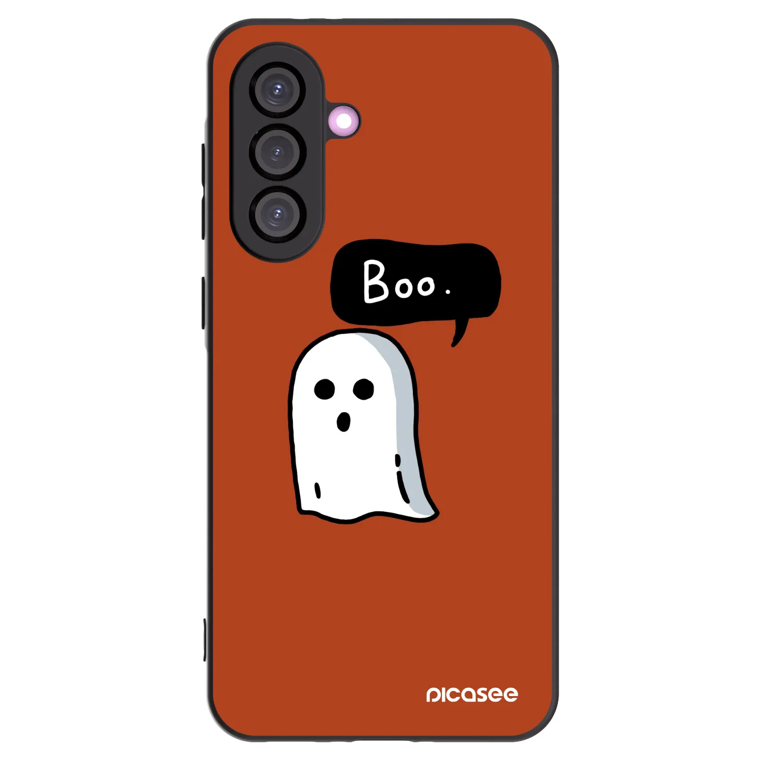 Picasee silikonový černý obal pro Samsung Galaxy A56 5G A566B - Boo