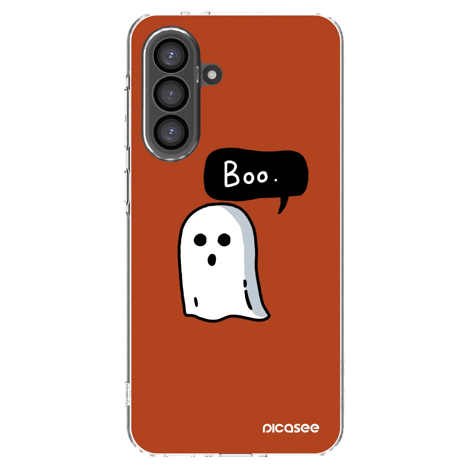 Picasee silikonový průhledný obal pro Samsung Galaxy A56 5G A566B - Boo