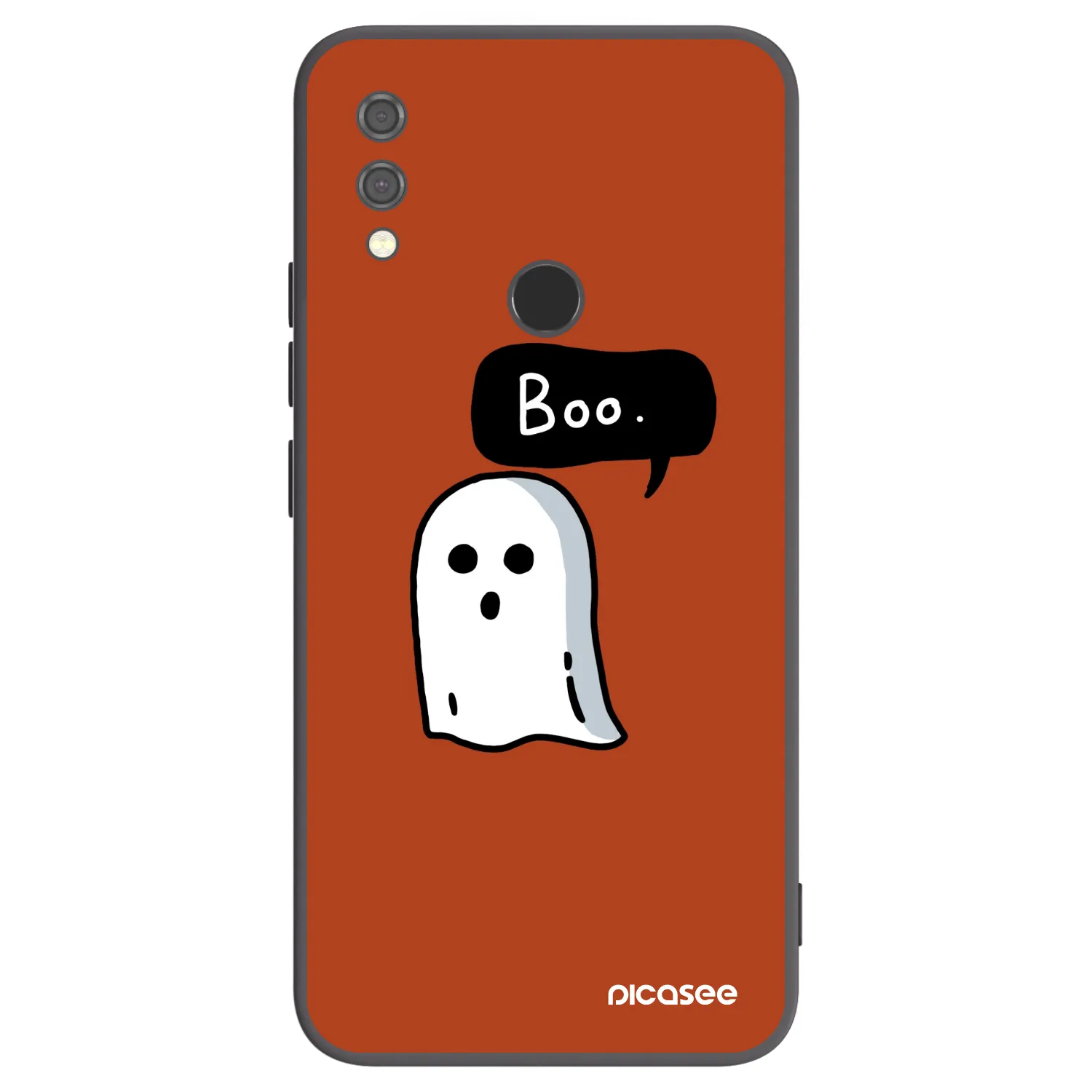 Picasee silikonový černý obal pro Xiaomi Redmi Note 7 - Boo