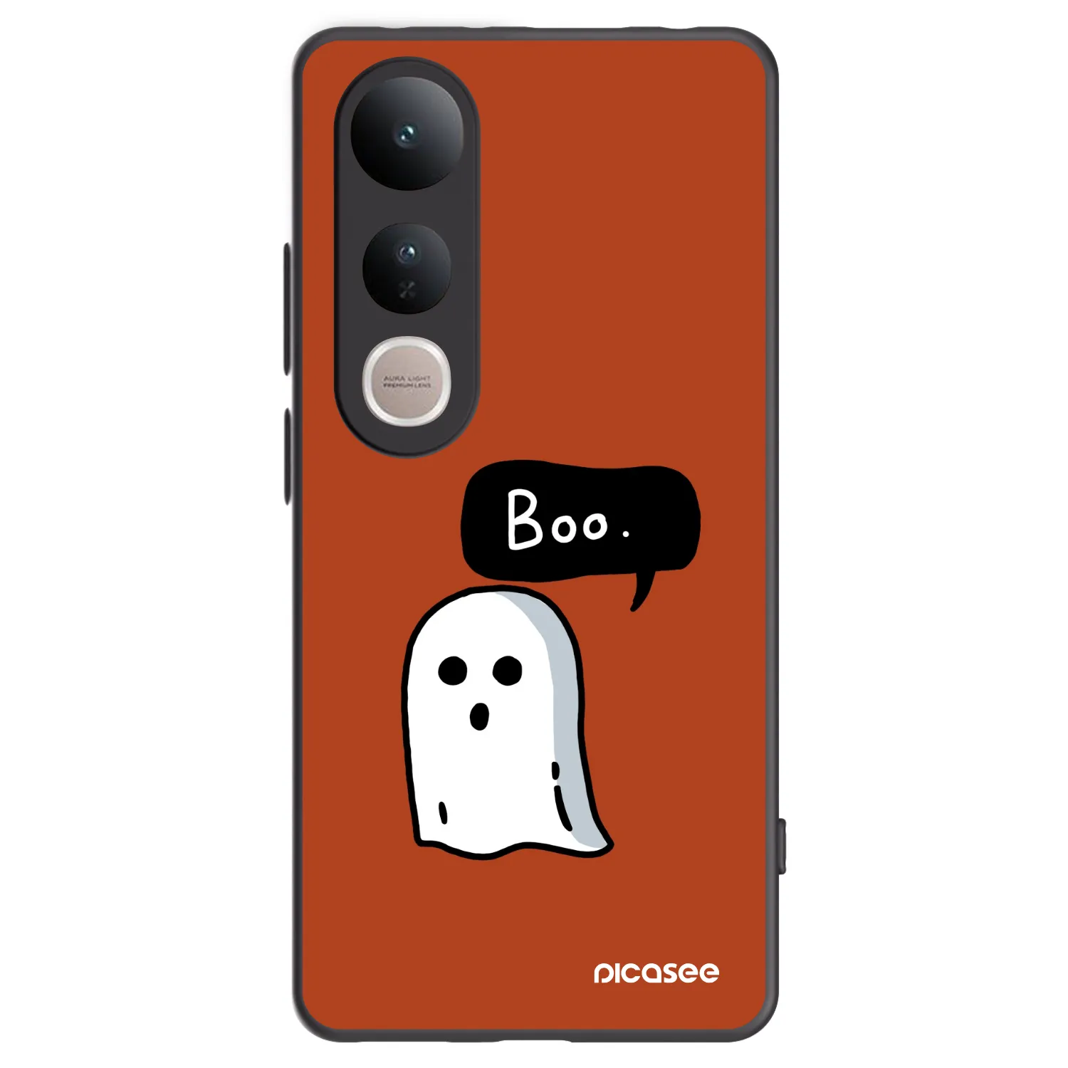 Picasee silikonový černý obal pro Vivo V50 Lite 5G - Boo
